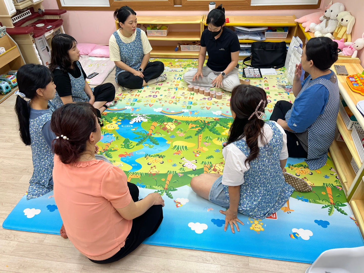 돌봄종사자 근골격계 질환 예방 교육 2차(다원우미어린이집)