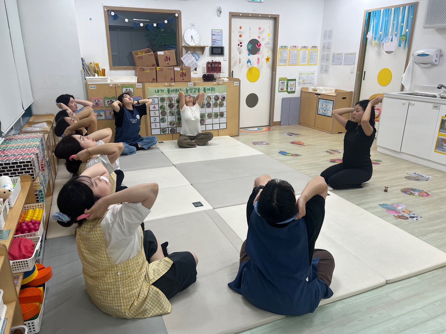 돌봄종사자 근골격계 질환 예방 교육 1차(울주군청)