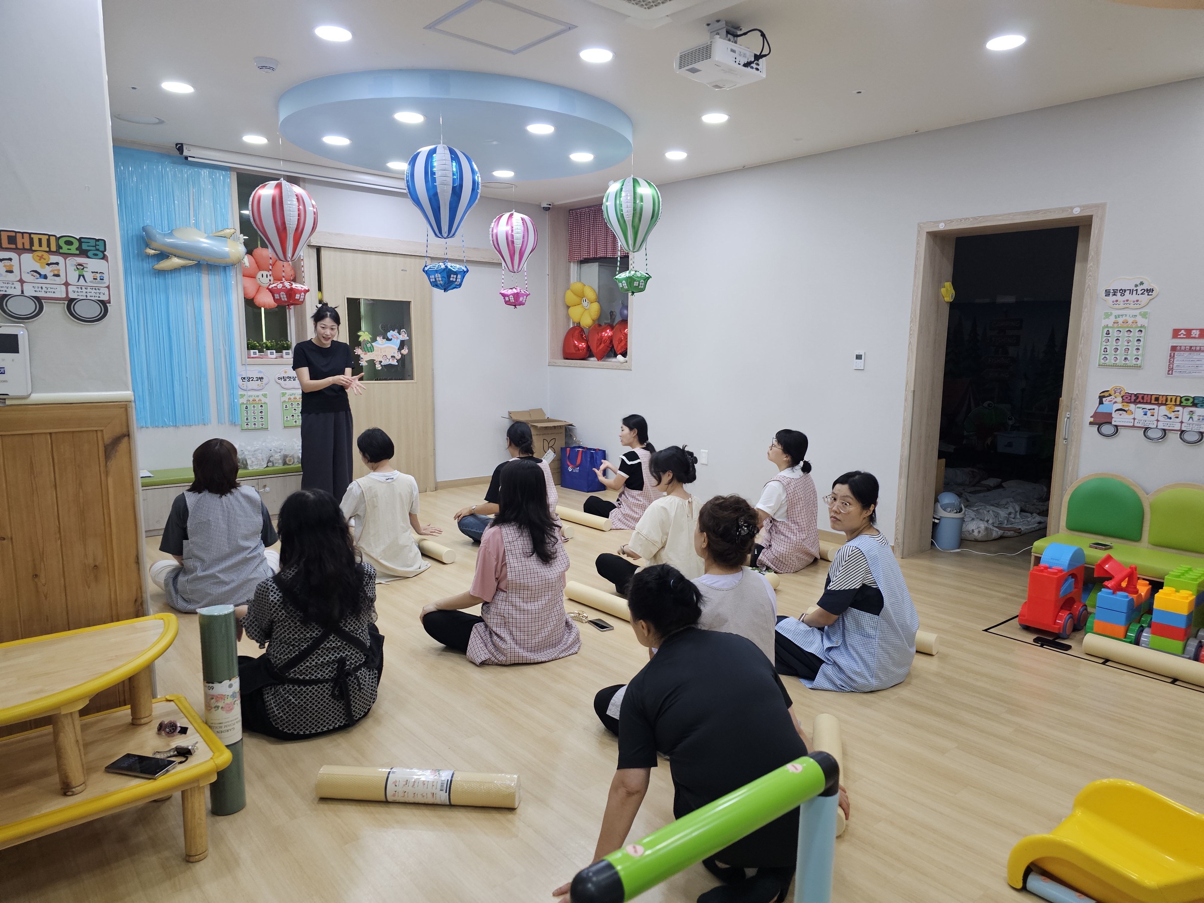 돌봄노동자 근골격계 질환 예방 교육 2차(동문어린이집)